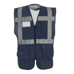 Yoko YK103 Hi-Viz Executive Waistcoat Vest