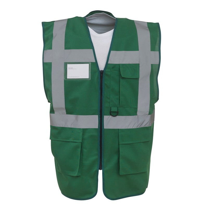 Yoko YK103 Hi-Viz Executive Waistcoat Vest