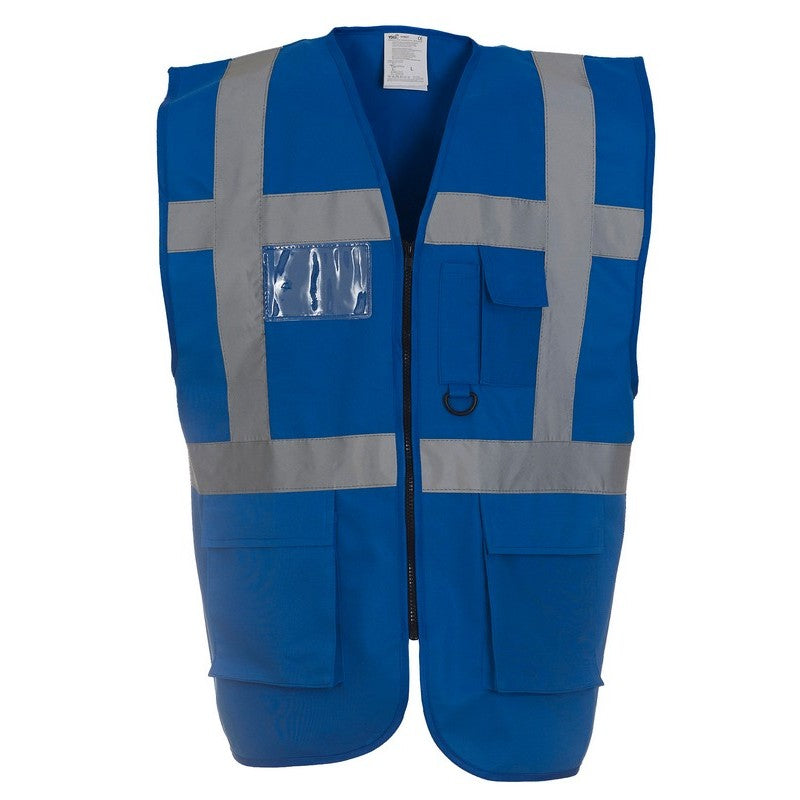 Yoko YK103 Hi-Viz Executive Waistcoat Vest