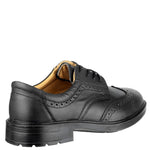 Leather Brogue Safety Shoe – Slip Resistant & Steel Toe Protection