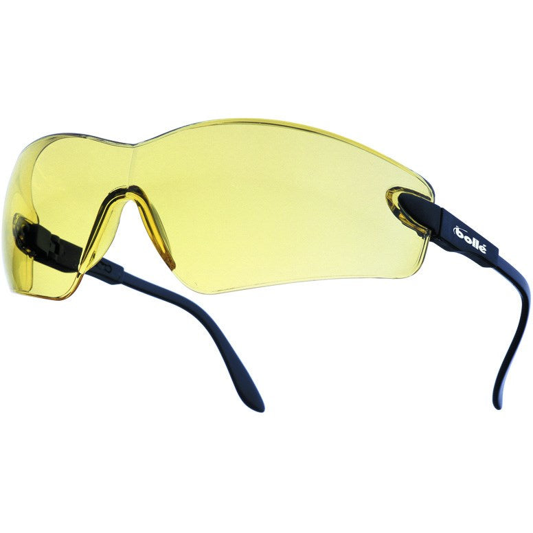 Bolle Viper Safety Glasses - Yellow Light Enhancing Lens