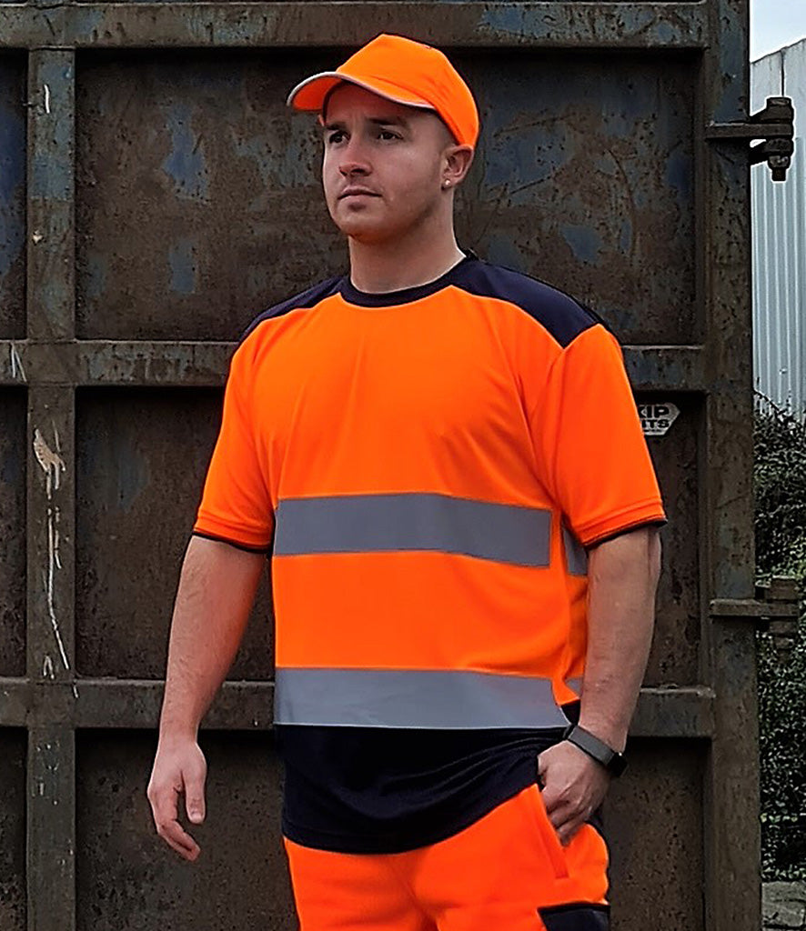 Yoko YK013 2-Tone Hi-Viz T-Shirt Class 2