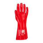 PVC Gauntlet Gloves 14" - Heavy Duty Chemical Protection