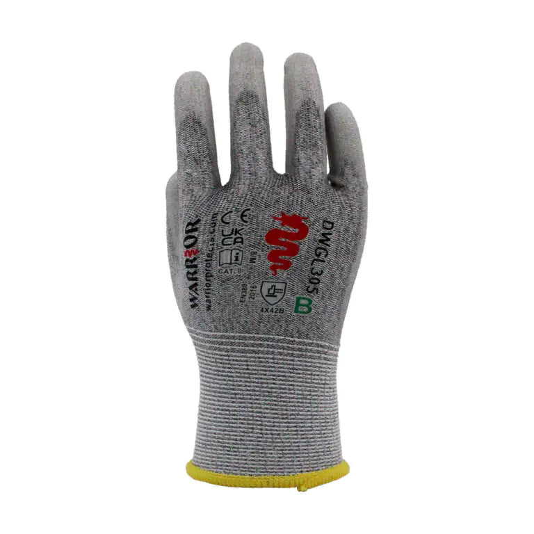 Cut Resistant PU Gloves - Cut B Grip Protection