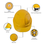 ABS PUSH-LOCK HELMET - VENTED