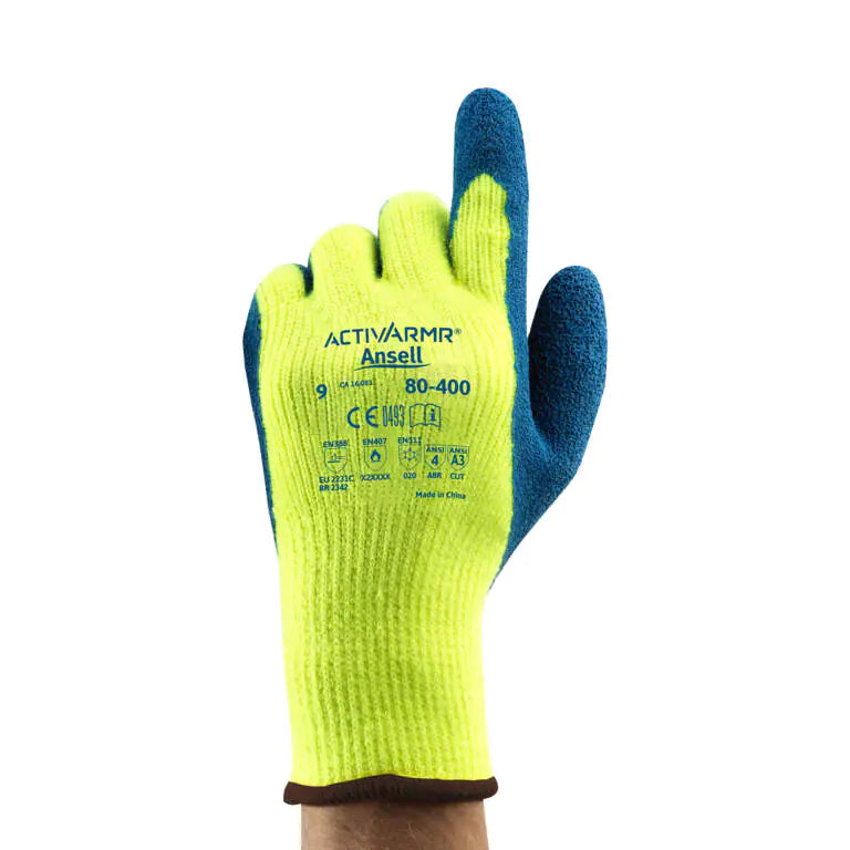 Thermal Safety Gloves - ActivArmr 80-400 Winter Grip