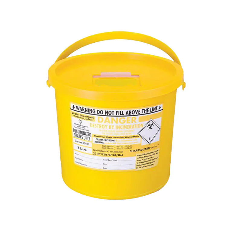 7L Sharps Disposal Container