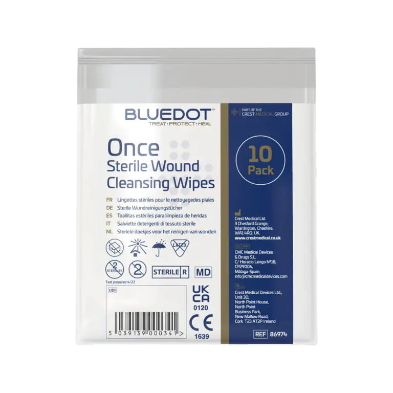 STERILE SALINE WIPES