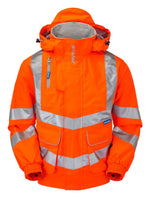 PULSAR Protect Orange Mesh Lined Bomber Jacket PR515-R