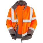 Leo CLOVELLY & HARTLAND Hi-Vis Orange Jacket System A04/F01-O-LEO