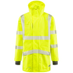 Leo CLOVELLY Hi-Vis Yellow Waterproof Coat A04-Y-LEO
