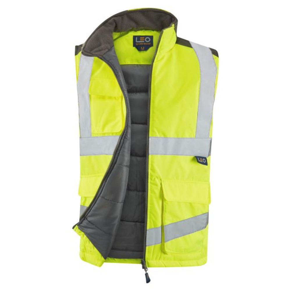 Leo CLOVELLY & TORRINGTON Hi-Vis Yellow/Navy Jacket System A04/BW01-Y/NV-LEO
