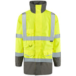 Leo TORRIDGE Hi-Vis Yellow Waterproof Coat A06-Y-LEO