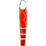 Leo NORTHAM Hi-Vis Orange Waterproof Bib & Brace Class 2 BB01-O-LEO