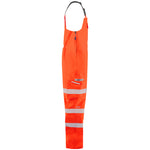Leo NORTHAM Hi-Vis Orange Waterproof Bib & Brace Class 2 BB01-O-LEO