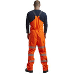 Leo NORTHAM Hi-Vis Orange Waterproof Bib & Brace Class 2 BB01-O-LEO