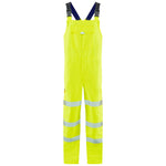 Leo NORTHAM Hi-Vis Yellow Waterproof Bib & Brace Class 2 BB01-Y-LEO