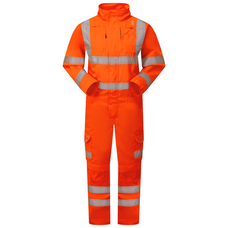 Leo MOLLAND Hi-Vis Orange Coverall CV01-O-LEO
