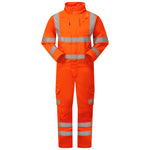 Leo MOLLAND Hi-Vis Orange Coverall CV01-O-LEO
