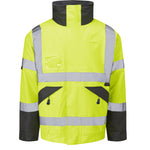 Leo BICKINGTON Hi-Vis Yellow Waterproof Jacket J02-Y-LEO
