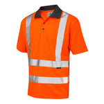 Leo ROCKHAM Hi-Vis Orange Polo Shirt P02-O-LEO