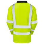 Leo SWIMBRIDGE Hi-Vis Yellow Polo Shirt P05-Y-LEO