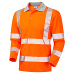 Leo BARRICANE Hi-Vis Orange Polo Shirt P08-O-LEO