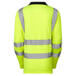 Leo BEAFORD Women's Hi-Vis Yellow Polo Shirt PL05-Y-LEO
