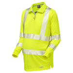 Leo YARNACOTT Hi-Vis Yellow Polo Shirt PM08-Y-LEO