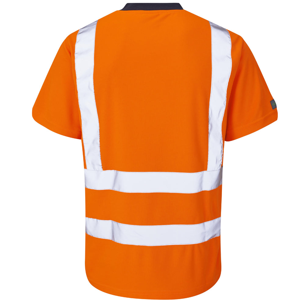 Leo BRAUNTON Hi-Vis Orange T-Shirt T02-O-LEO