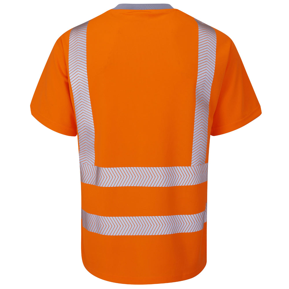 Leo LARKSTONE Hi-Vis Orange T-Shirt T03-O-LEO