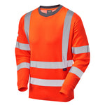 Leo RIVERTON Hi-Vis Orange T-Shirt T05-O-LEO