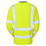 Leo RIVERTON Hi-Vis Yellow T-Shirt T05-Y-LEO