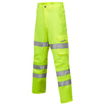 Leo PENNYMOOR Women's Hi-Vis Yellow Cargo Trousers CL01-Y-LEO