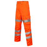 Leo PENNYMOOR Women's Hi-Vis Orange Cargo Trousers CL01-O-LEO