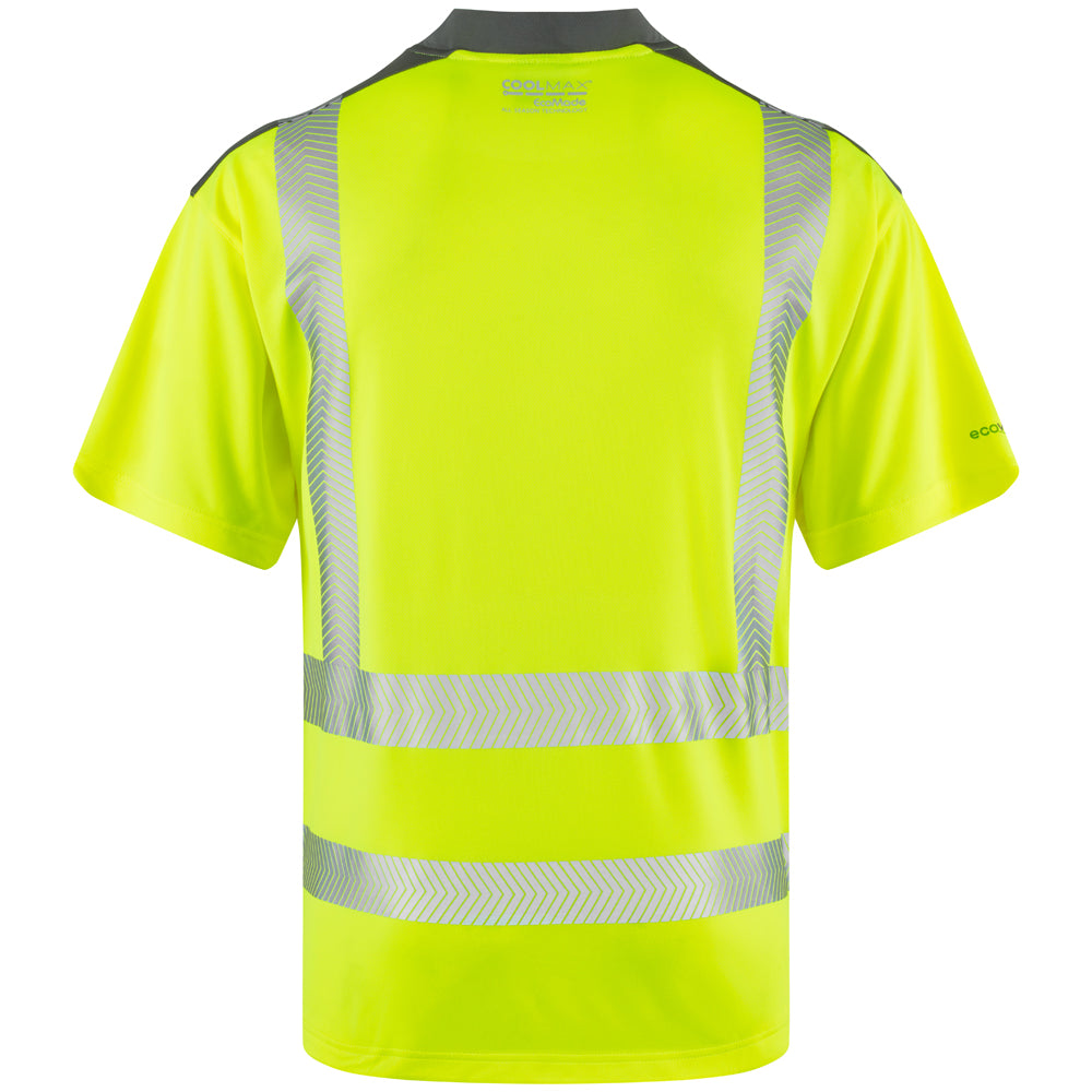 Leo PUTSBOROUGH Hi-Vis Yellow COOLMAX® T-Shirt T12-Y-LEO