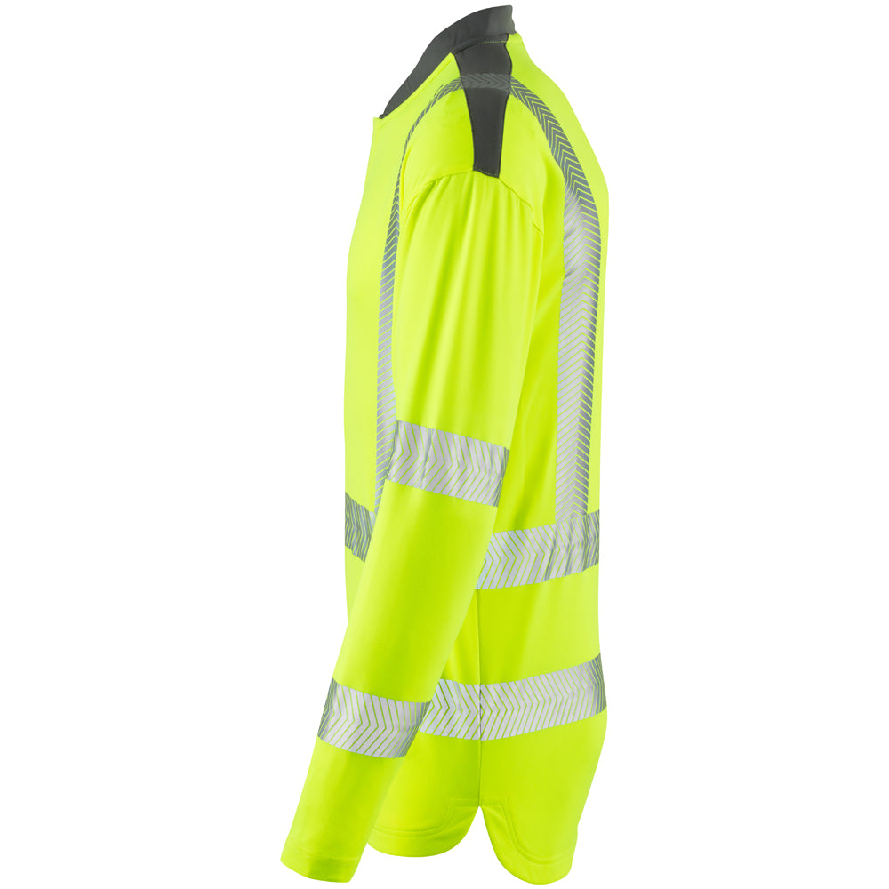 Leo WATERMOUTH Hi-Vis Yellow COOLMAX® T-Shirt T13-Y-LEO