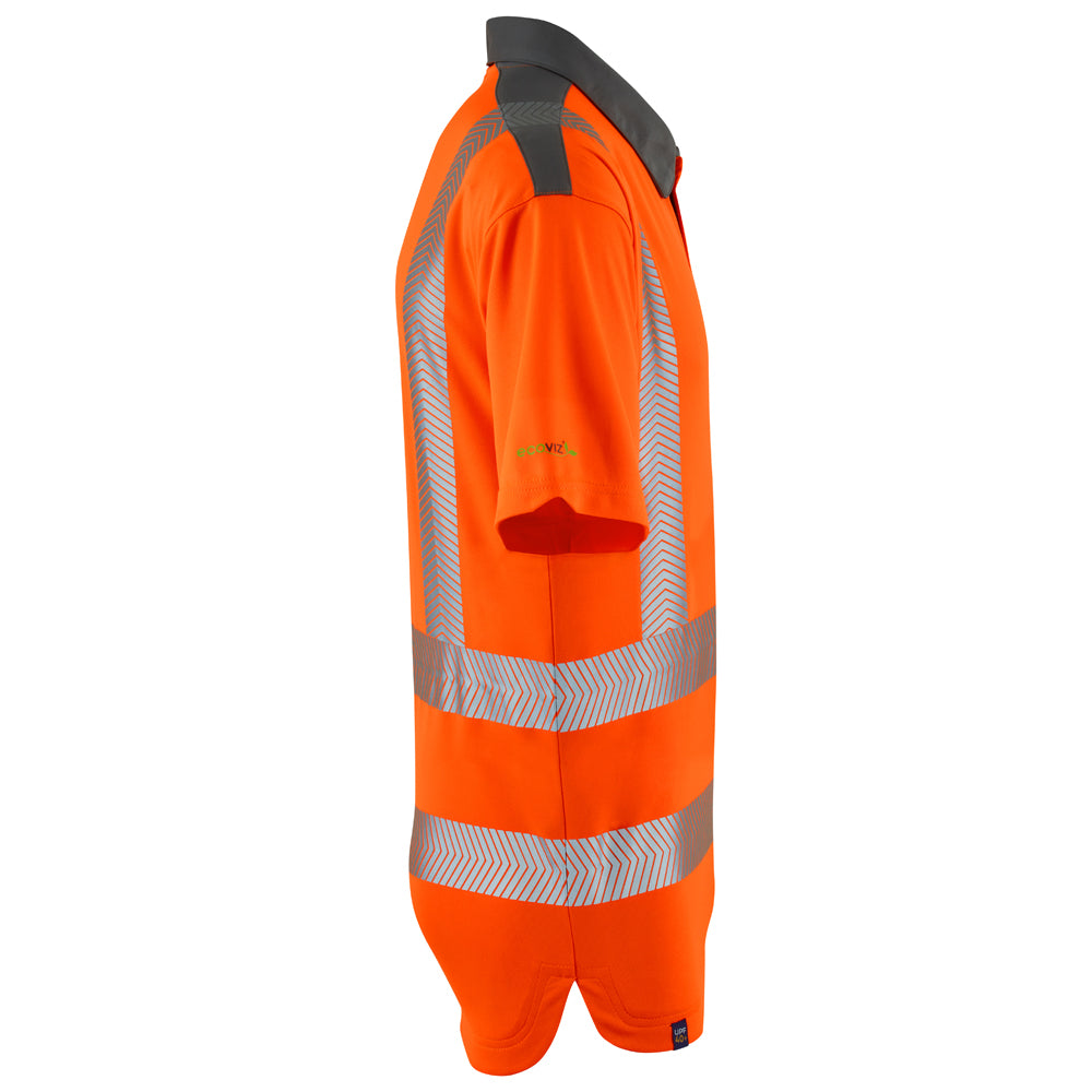 Leo TRIMSTONE Hi-Vis Orange Polo Shirt P12-O-LEO