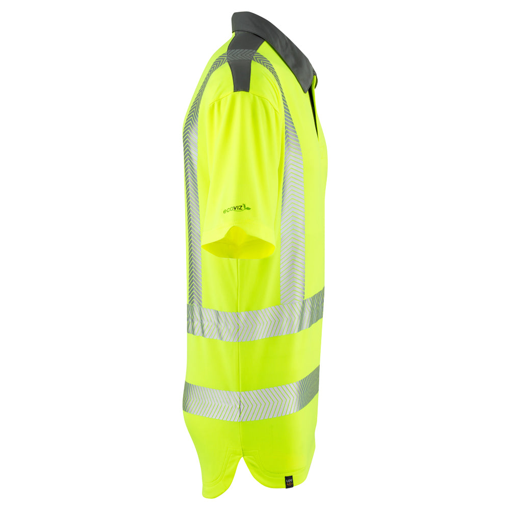Leo TRIMSTONE Hi-Vis Yellow Polo Shirt P12-Y-LEO