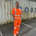Leo TRIMSTONE Hi-Vis Orange Polo Shirt P12-O-LEO