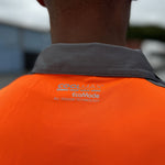 Leo TRIMSTONE Hi-Vis Orange Polo Shirt P12-O-LEO