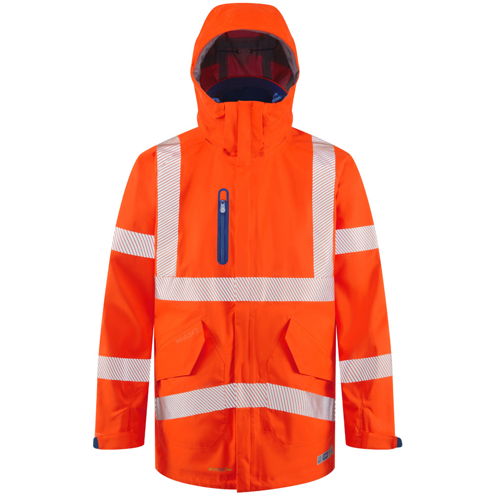 Leo MARISCO Hi-Vis Orange Waterproof Jacket A20-O-LEO