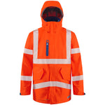 Leo MARISCO Hi-Vis Orange Waterproof Jacket A20-O-LEO