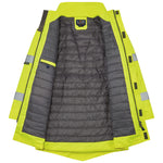 Leo TAWSTOCK Hi-Vis Yellow Waterproof Coat A01-Y-LEO