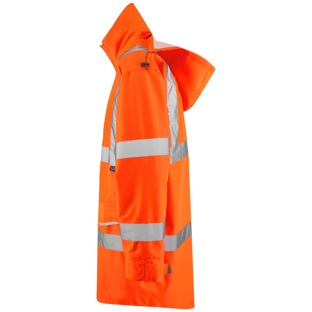 Leo TORRIDGE Hi-Vis Orange Waterproof Coat A06-O-LEO