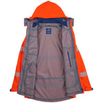 Leo MARISCO Hi-Vis Orange Waterproof Jacket A20-O-LEO