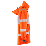 Leo CLOVELLY Hi-Vis Orange Waterproof Coat A04-O-LEO