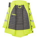 Leo MARWOOD Hi-Vis Yellow Waterproof Coat A03-Y-LEO
