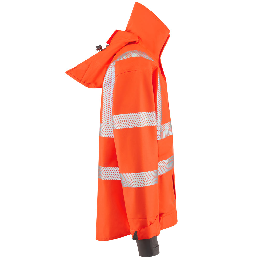 Leo DARTMOOR Hi-Vis Orange Waterproof Jacket J05-O-LEO