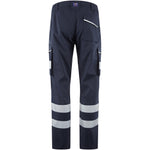 Leo WINSFORD Navy Stretch Work Trousers with Knee Pad Pockets CT05-NV-LEO